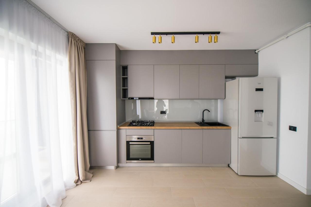 Luxury Promenada Apartment - Frontal Beachfront Mamaia Nord Năvodari Exteriér fotografie