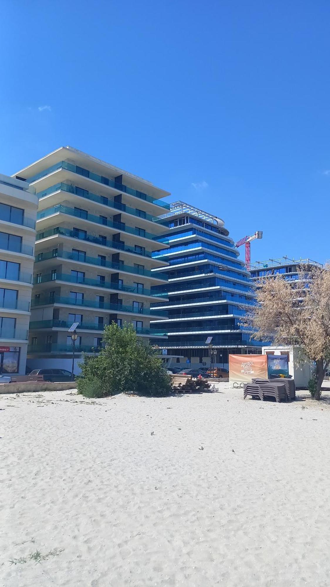 Luxury Promenada Apartment - Frontal Beachfront Mamaia Nord Năvodari Exteriér fotografie